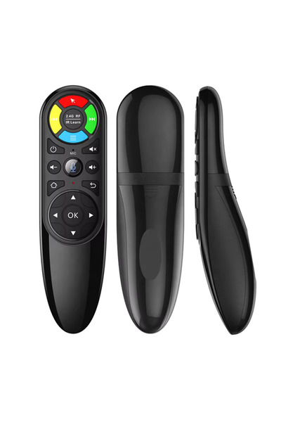 Gold Step Ses Komutlu Wireless Air Mouse Kumanda / Pilli /  Android Tv, Andro...