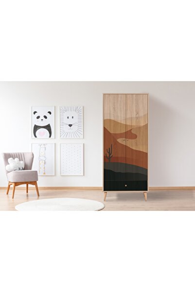 Vivense CİTY DESERT GARDIROP, 2 Kapaklı