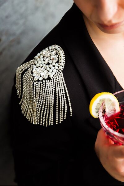 SE Jewellery Collection Selin Ersoy Şık Moda Özel Tasarım Sallantılı Taş İnci...