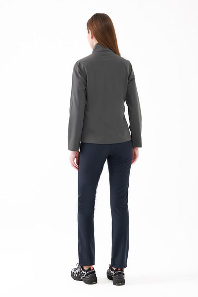 2AS Palton pentru femei Splint Softshell Gri închis