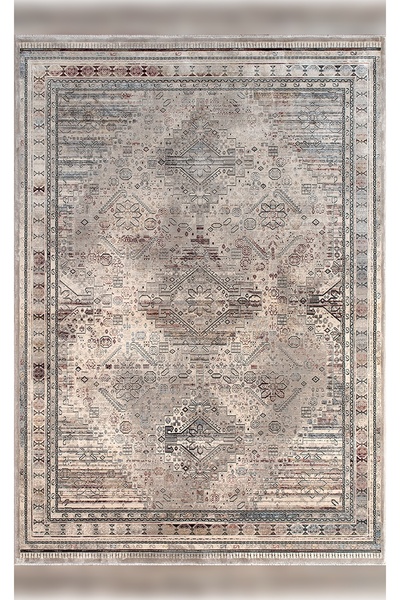 Pierre Cardin Halı Parla Kp01a Yumuşak Dokulu Sık Dokuma 100 Tarak İpek halı