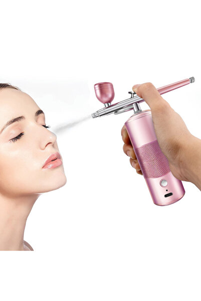 Müstesna Kendinden Kompresörlü Şarjlı Boya Tabancası Air Brush Airbrusş Airbraş