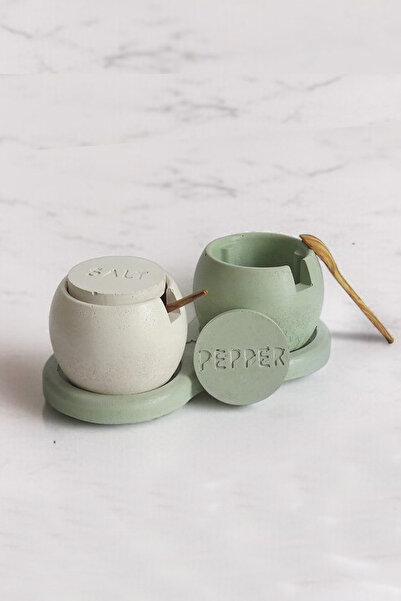 Ghogol Home طقم هزازات ملح وفلفل من بوني بيتون و2 قطعة. ملعقة زيتون