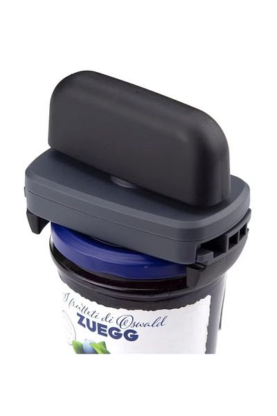 COOYA Adjustable Jar Opener for Weak Hands, with Non-scratch Rubber Soft-touch Handle Can Opener, Black