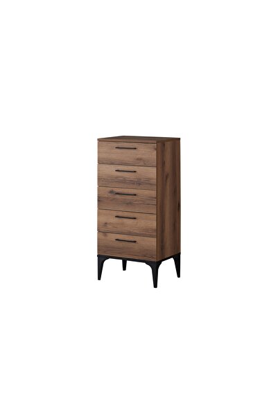 Vivense Lupo Yüksek Şifonyer, 5 Çekmeceli