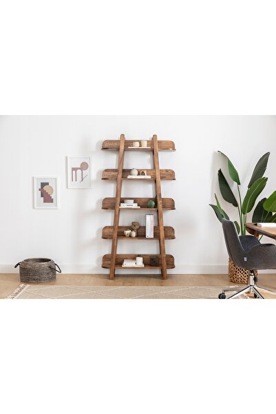 Vivense MOON KİTAPLIK, CEVİZ