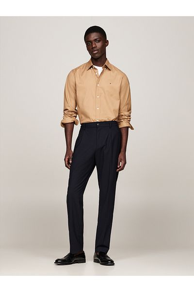 Tommy Hilfiger Men Brown Shirts