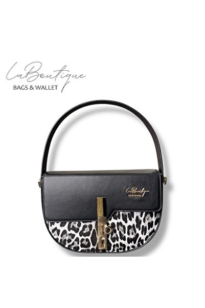 LA BOUTIQUE Lb Bag 2617 Leopard Gray