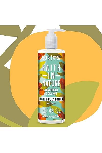 Faith In Nature Grapefruit & Orange Hand & Body Lotion 400 ml