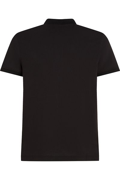 Tommy Hilfiger Men Black Polo T-Shirts