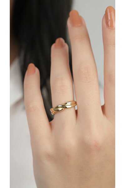 Arpaş 14 Ayar Altın Sade Yüzük