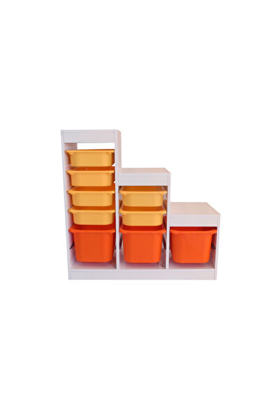 Woodnjoy Zigzag Oyuncak Dolap (mdf Lam)