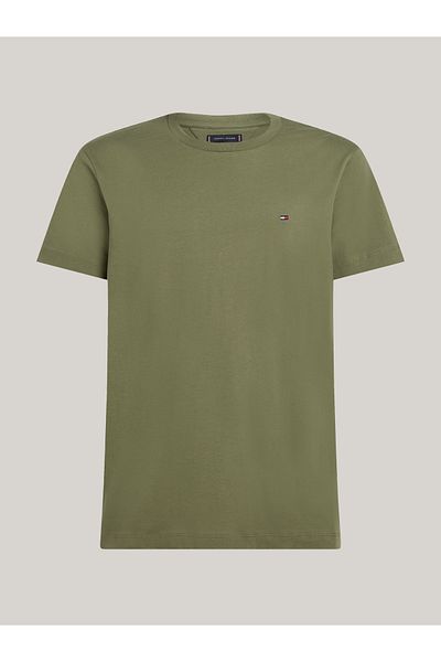 Tommy Hilfiger Men Green S/S T-Shirt