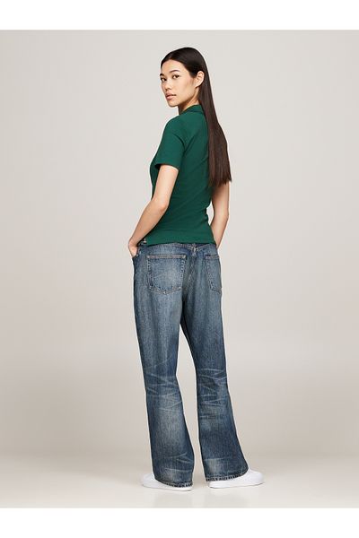 Tommy Hilfiger Women Green Polo T-Shirts