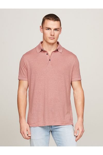 Tommy Hilfiger Men Pink Polo T-Shirts