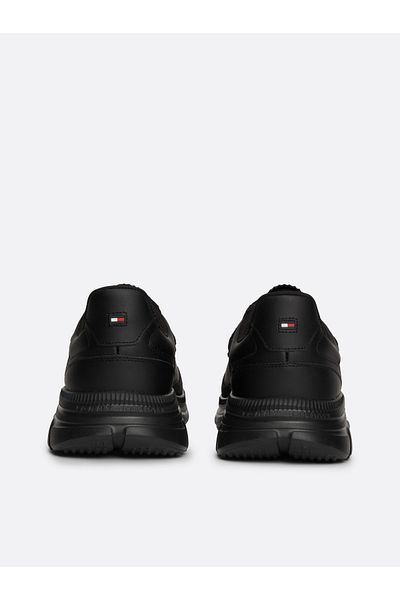 Tommy Hilfiger Men Black Sneakers