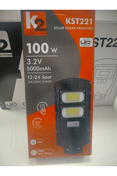 K2 Solar Sokak Armatürü