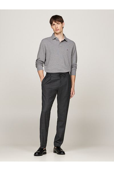 Tommy Hilfiger Men Medium Grey Heather Polo T-Shirts