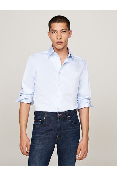 Tommy Hilfiger Men Blue Shirts