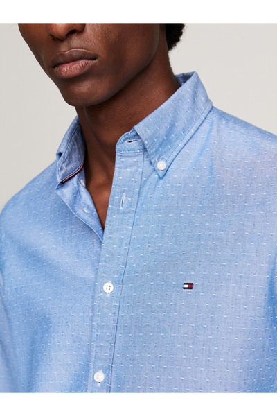 Tommy Hilfiger Men Blue Shirts