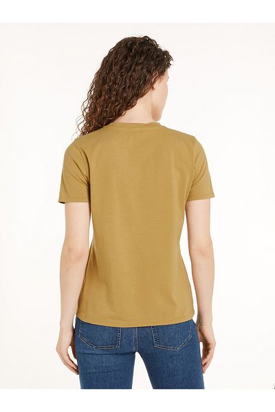 Tommy Hilfiger Women Khaki T-Shirts
