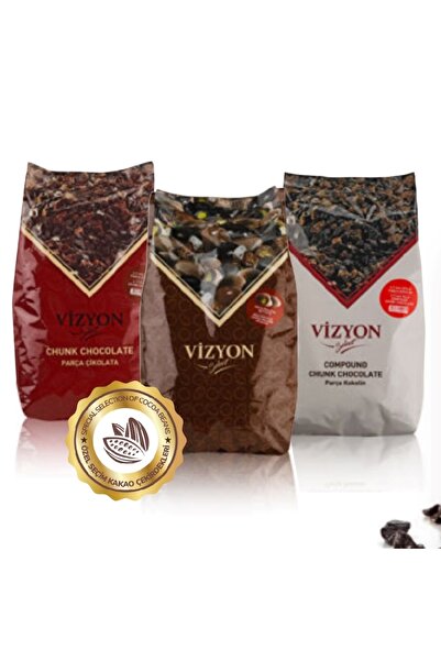 VİZYON PARÇA ÇİKOLATA %55 4-7mm 2,5 KG
