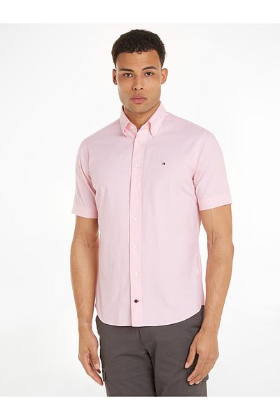 Tommy Hilfiger Men Pink Shirts