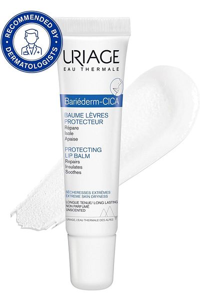 Uriage Bariederm Cica-Lips Repairing Balm, 15ml