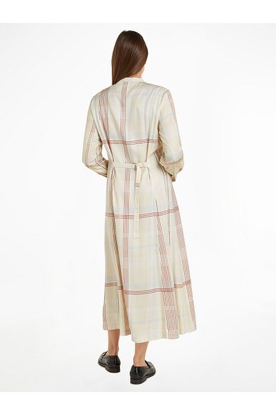 Tommy Hilfiger Women Beige A-Line Dress