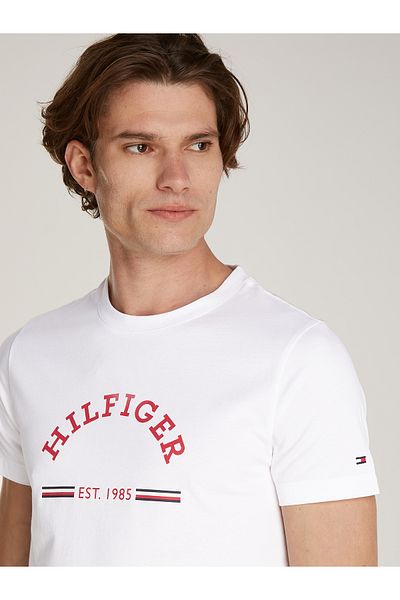 Tommy Hilfiger Tommy Hilfiger Men White S/S T-Shirt