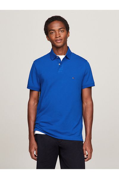 Tommy Hilfiger Tommy Hilfiger Men Blue Polo T-Shirts