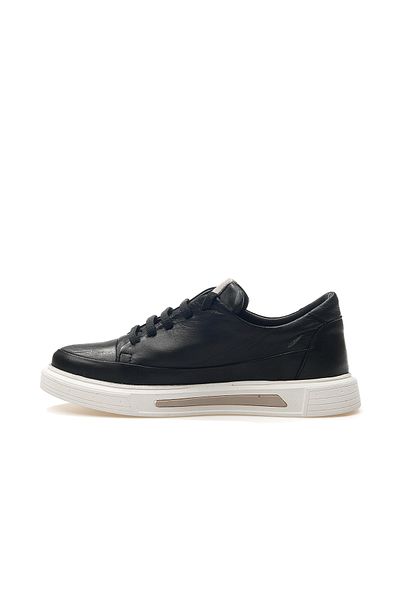 Mammamia Pantofi de damă din piele naturală pantofi casual 25 ani D25ya-3525 Z negru