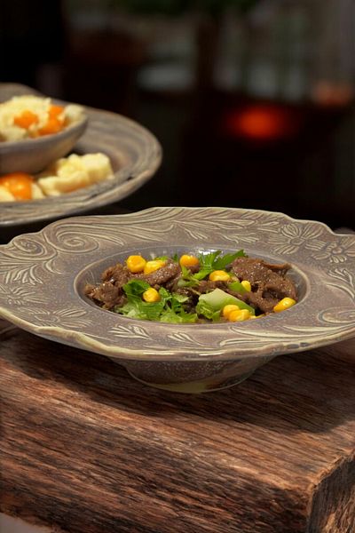 İREA PORSELEN Ivy Nebula 26cm Porcelain Pasta and Salad Plate