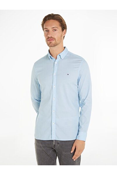 Tommy Hilfiger قمصان رجالية باللون الأزرق