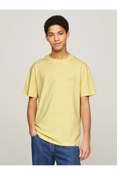 Tommy Hilfiger Tommy Hilfiger Men Yellow S/S T-Shirt