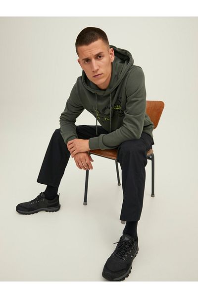 Jack & Jones Hooded Printed Sweatshirt