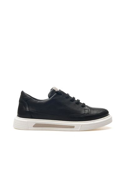 Mammamia Pantofi de damă din piele naturală pantofi casual 25 ani D25ya-3525 Z negru