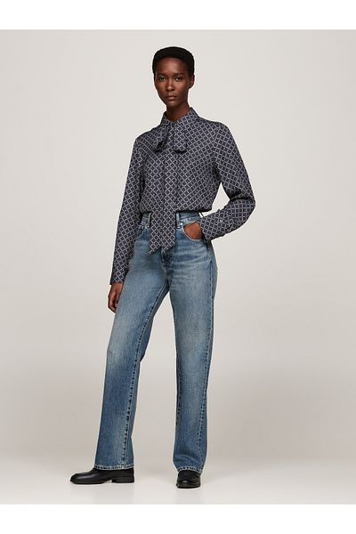 Tommy Hilfiger قمصان تومي هيلفيغر النسائية باللون الأزرق