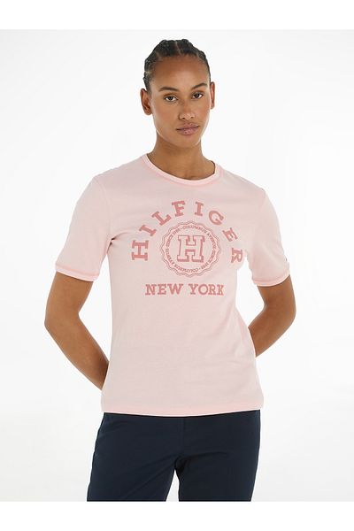 Tommy Hilfiger Women Pink S/S T-Shirt