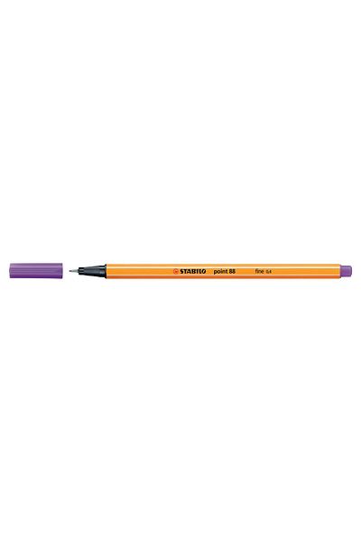 Stabilo Purple Felt Tip Thin Pen 88 Point 0.4 mm 88/55