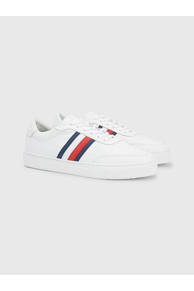Tommy Hilfiger Men White Sneakers