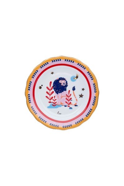 Baci Milano Zodiac Vibe Pasta Tabağı Aslan Burcu 16 cm