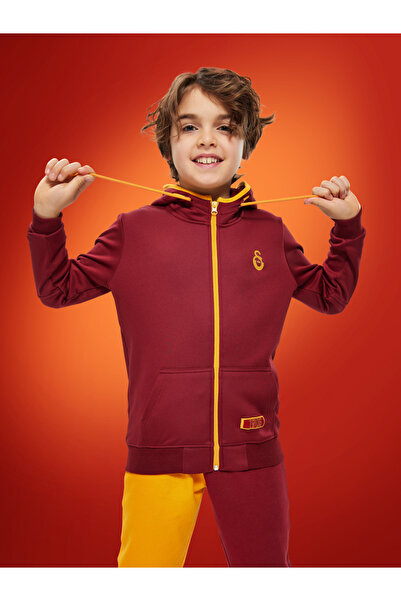 GSStore Galatasaray Fermuarlı Çocuk Hoodie C251033