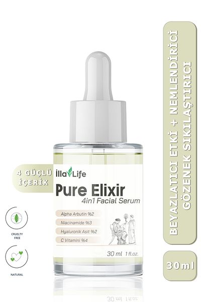 İlla Life Under Eye Dark Circles Anti-Puffing Anti-Wrinkle Dark Circles Brightening Eye Contour Arbutin Serum