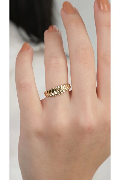 Arpaş 14 Ayar Altın Başak Yüzük