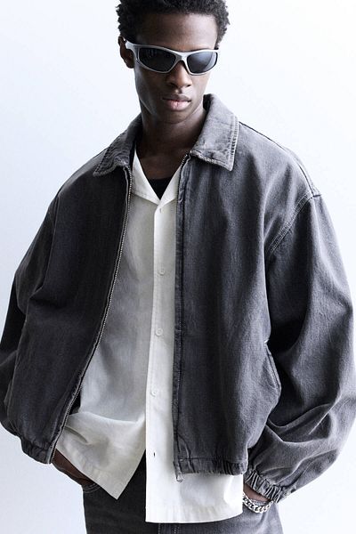 Pull & Bear Denim jacket with zip