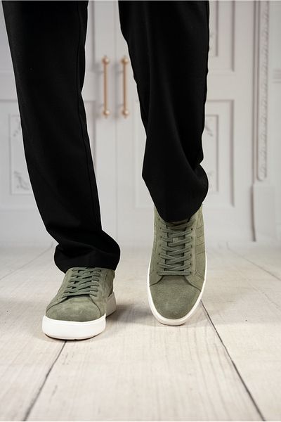 DAXİS Sportwear Company Ανδρικά παπούτσια με κορδόνια από γνήσιο δέρμα - Ανδρικά παπούτσια SUEDE