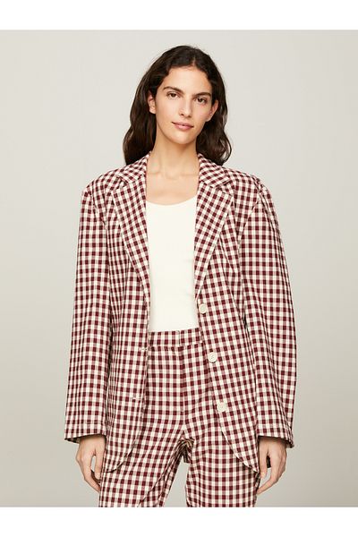 Tommy Hilfiger Women Red Blazers