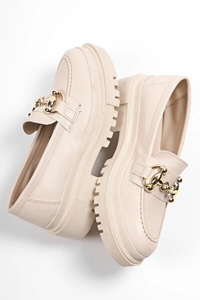 GULA KADIN ZİNCİR TOKALI LOAFER AYAKKABI