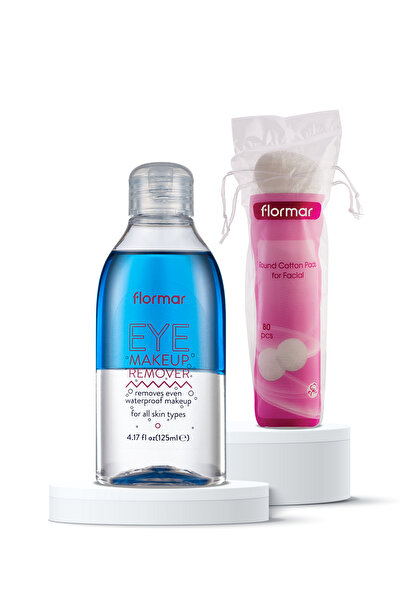Flormar 2'li Göz Makyajı Temizleme Seti